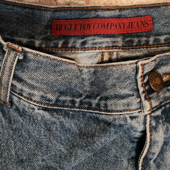 Vintage Bugle Boy Blue Jean Shorts for Men - Picture 2 of 6